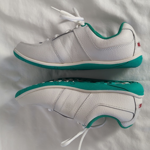 TRUE linkswear TRUE Fairways Women’s Golf Shoes Size 6.5 White & Teal (Jade) - Picture 5 of 8